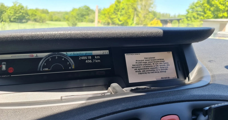 Renault Grand Scenic cena 16900 przebieg: 248000, rok produkcji 2010 z Darłowo małe 154